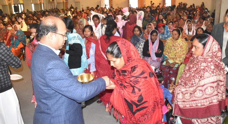 Christmas Day celebrated in Rajshahi 
