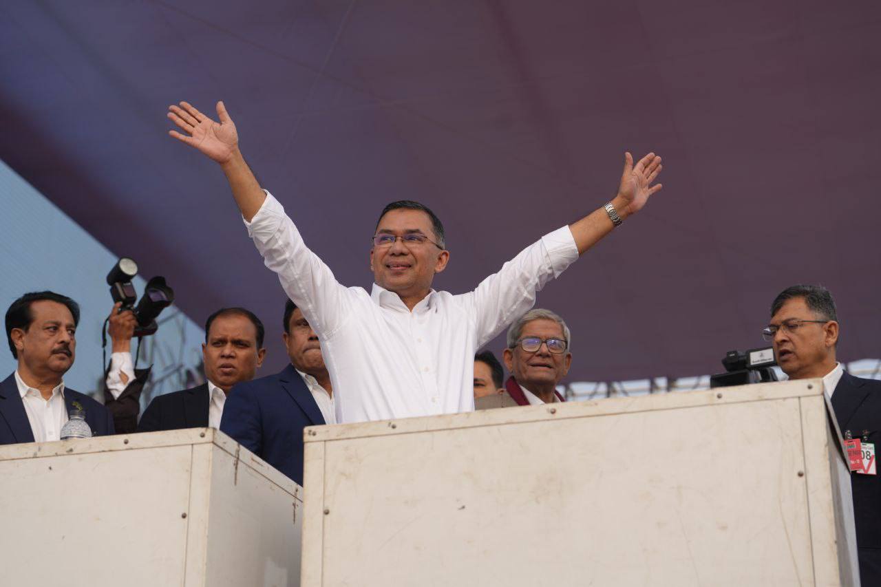Tarique Rahman thanks countrymen for warm reception 