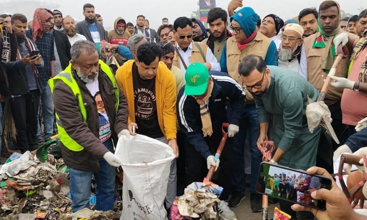 BNP takes initiatives to cleanup `July 36 Expressway Venue'