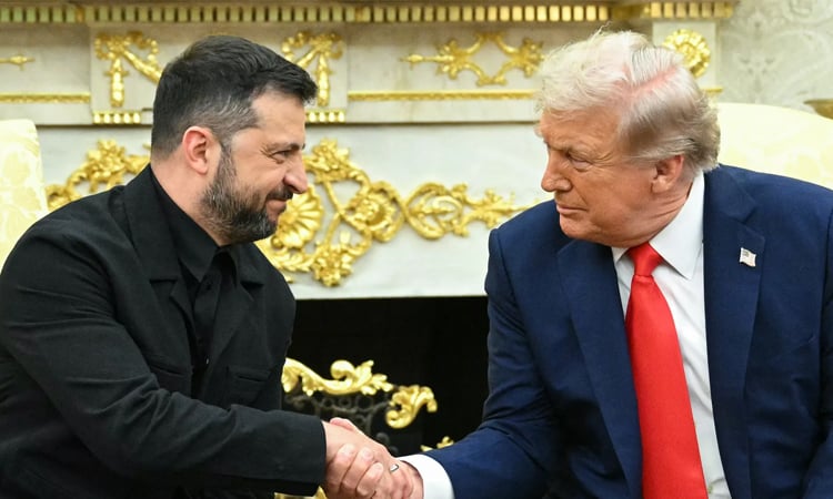 Ukraine's Zelensky says to meet Trump in 'near future'