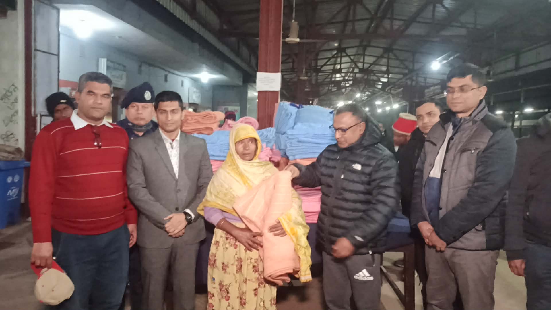 Blankets distributed among cold-hit people in Panchagarh