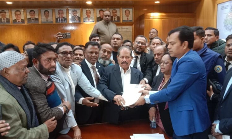 Nomination papers submitted in Barishal amid festive atmosphere