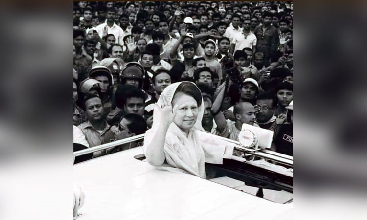 Khaleda Zia's unique record of never losing in any election