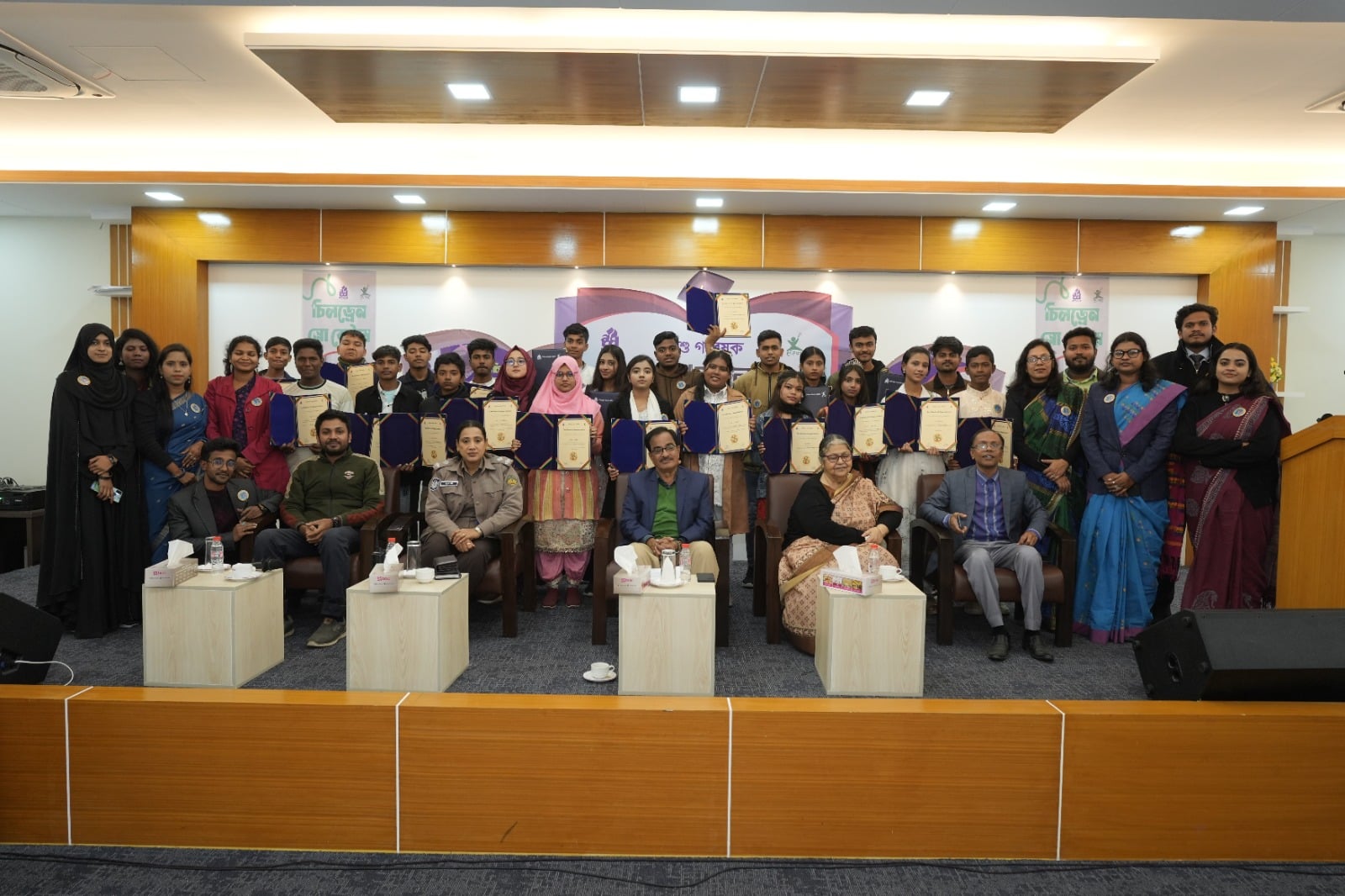 Safe space for children stressed for proper grooming