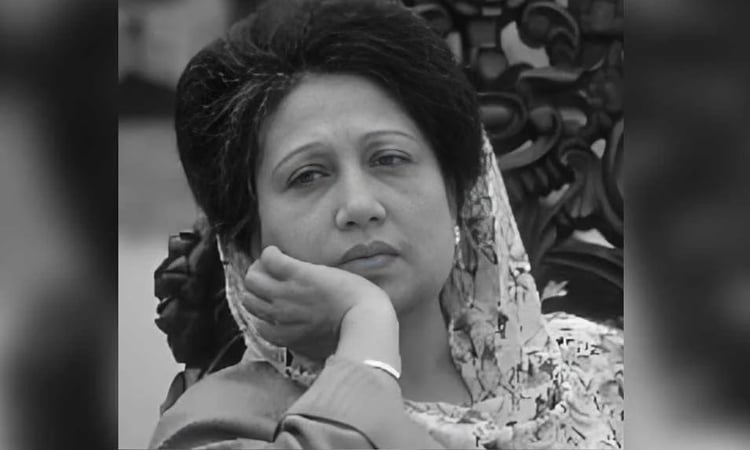 Khaleda Zia at her son's residence for last time