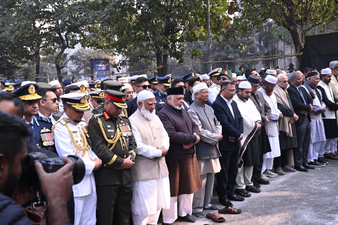 CA joins Namaz-e-Janaza of Khaleda Zia