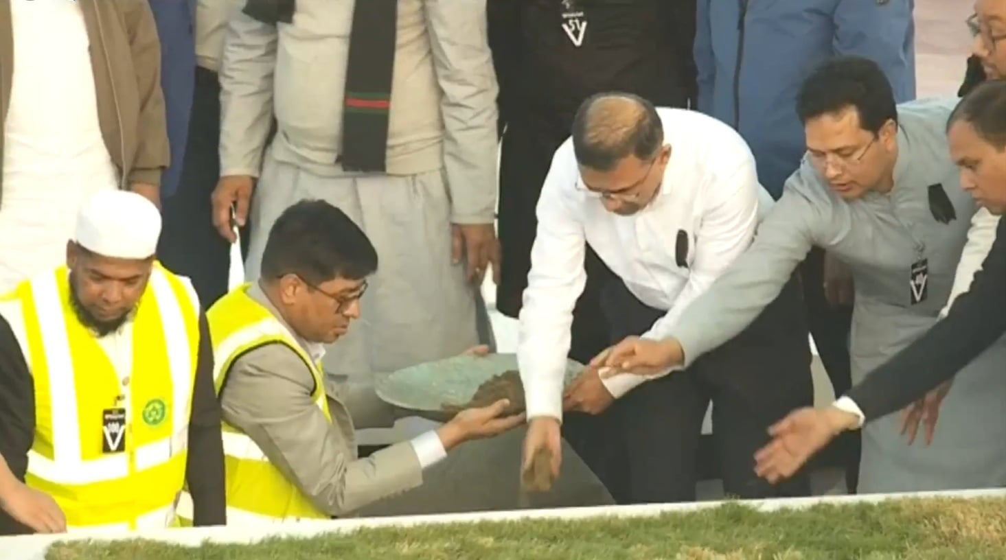 Khaleda Zia laid to eternal rest beside her husband's grave at Zia Udyan