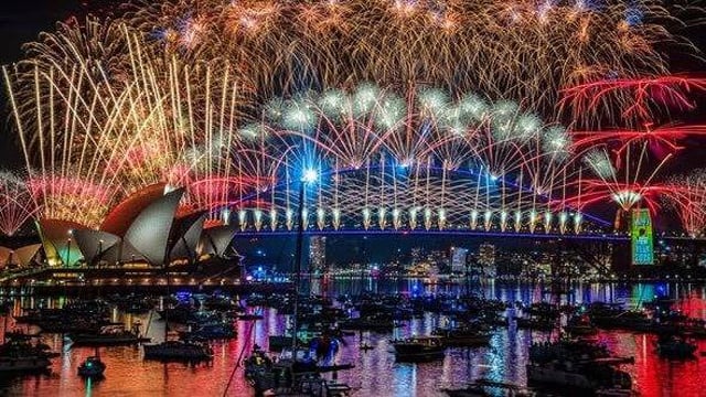 Sydney falls silent before fireworks bring in 2026