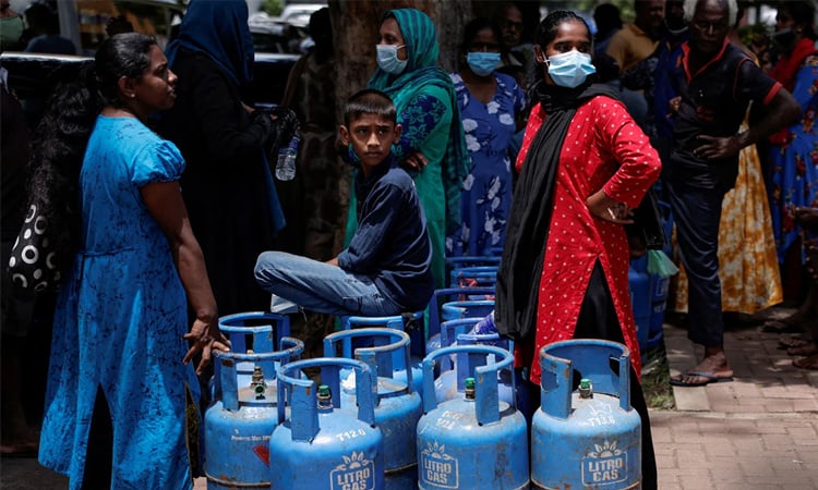 Crisis-hit Sri Lanka's inflation falls way below target