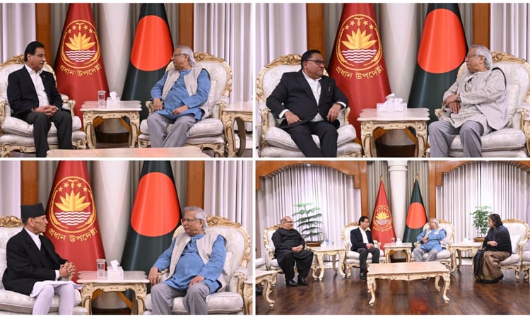 SAARC spirit is alive, Prof Yunus tells visiting South Asian dignitaries