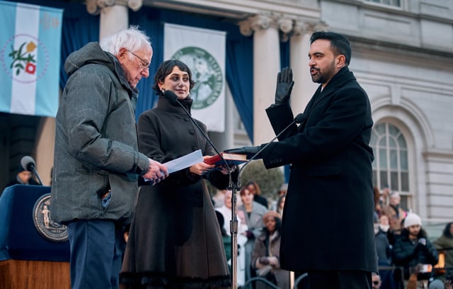 New York mayor Mamdani pledges left-wing success after taking office