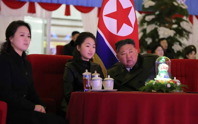 North Korean leader's daughter in first visit to symbolic mausoleum
