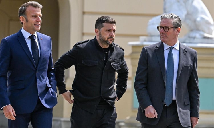 Ukraine hosts talks with security allies in Kyiv