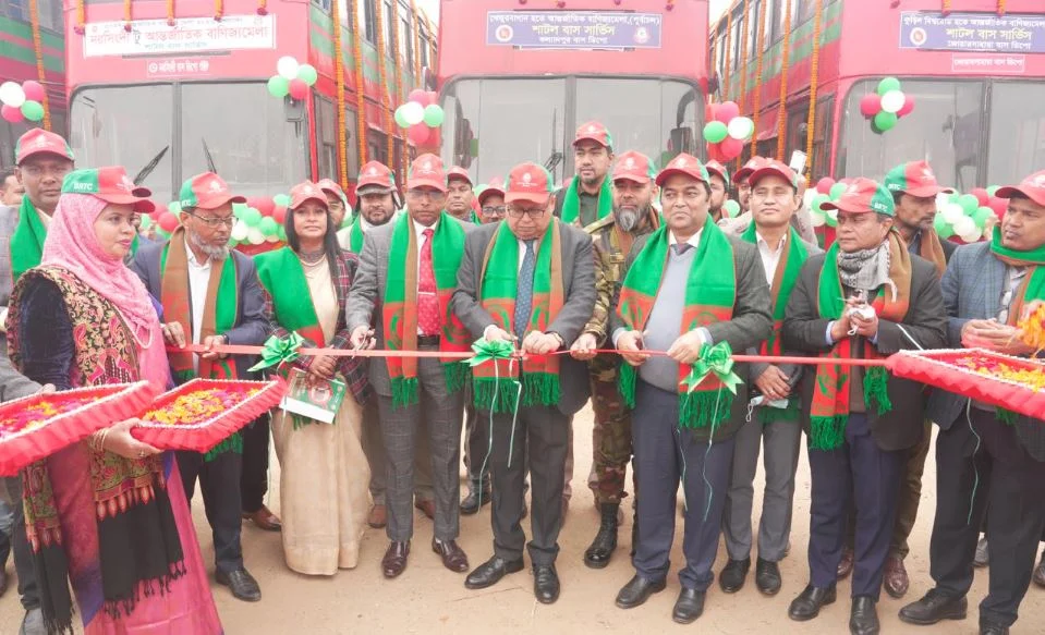 BRTC launches shuttle bus service for Dhaka Int'l Trade Fair