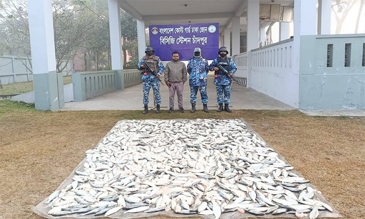 350-kg jatka seized in Chandpur