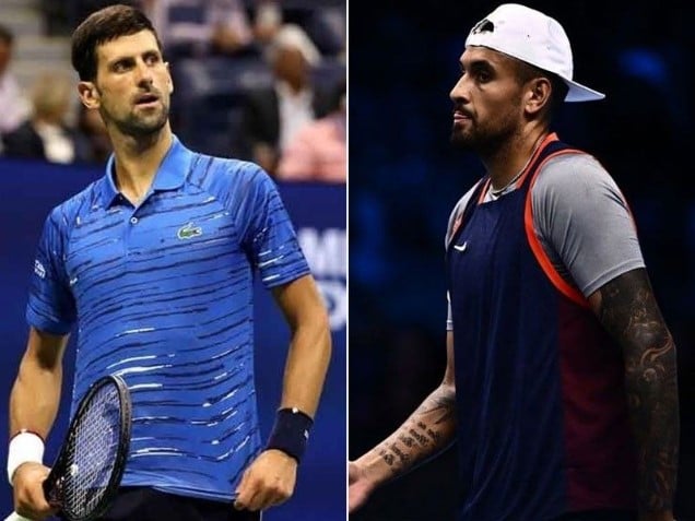 Kyrgios urges Djokovic to play 'as long as possible' after Adelaide pullout