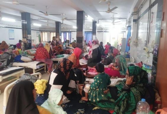 Cold-related illnesses surge, 1,400 children treated in Khulna hospitals