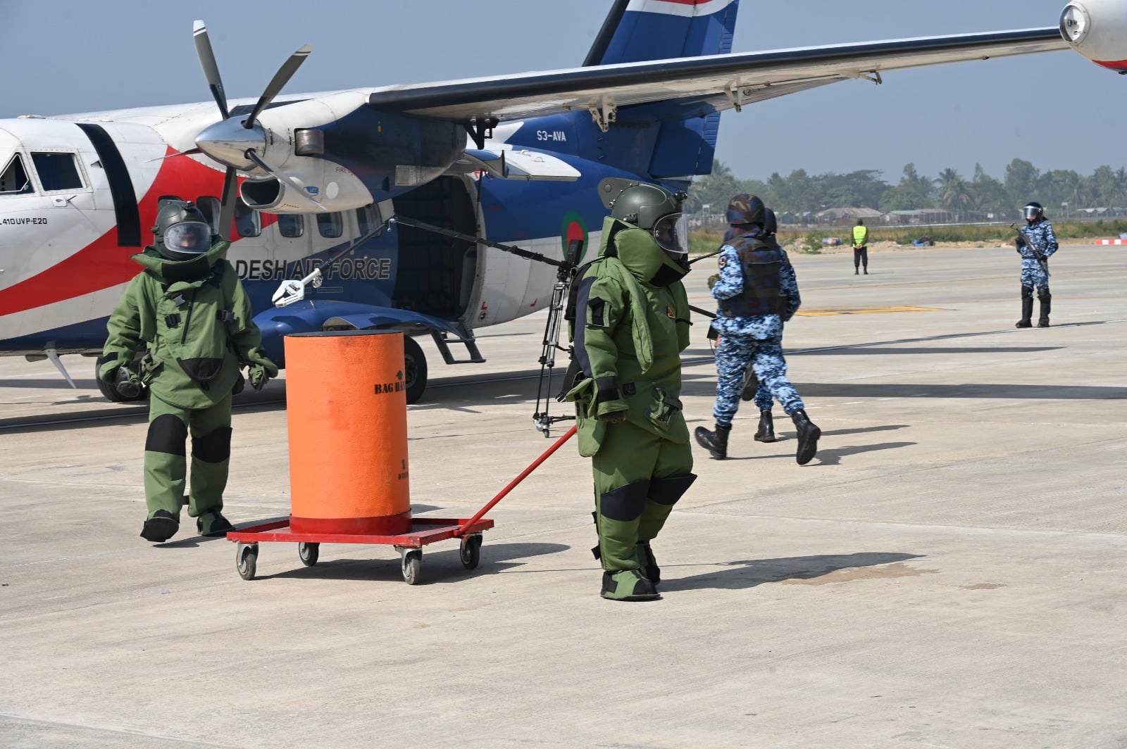 Airport Security Exercise held at Cox’s Bazar