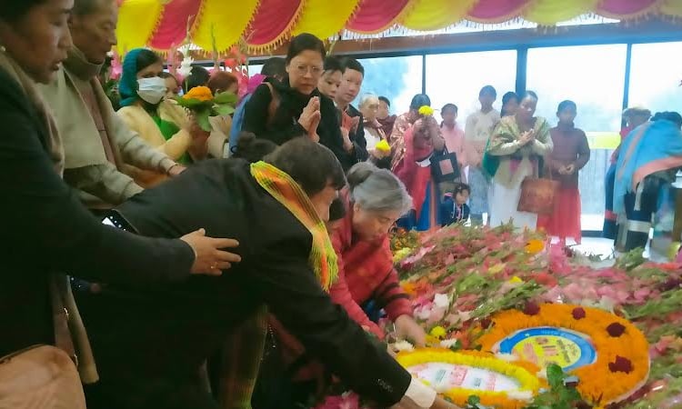 Thousands throng Rangamati Rajban monastery on Bana Bhante’s 107th birth anniversary
