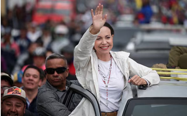 Trump says will meet Venezuelan opposition's Machado 'next week'