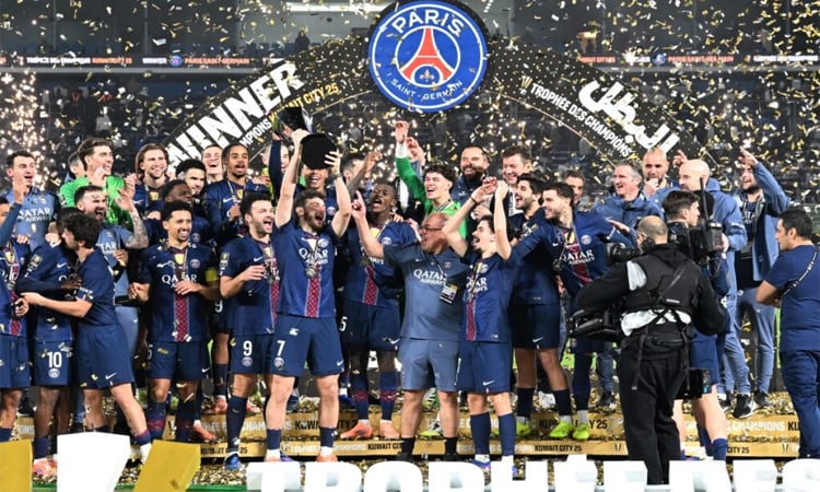PSG beat Marseille on penalties to win French Champions Trophy
