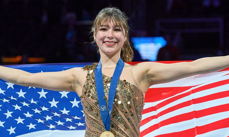 Glenn tops Liu for US figure skating gold as American women eye Olympics