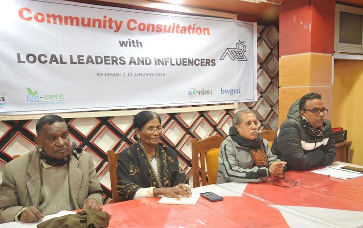 Community leaders for promotion of renewable energy to cut pressure on fossil fuel  