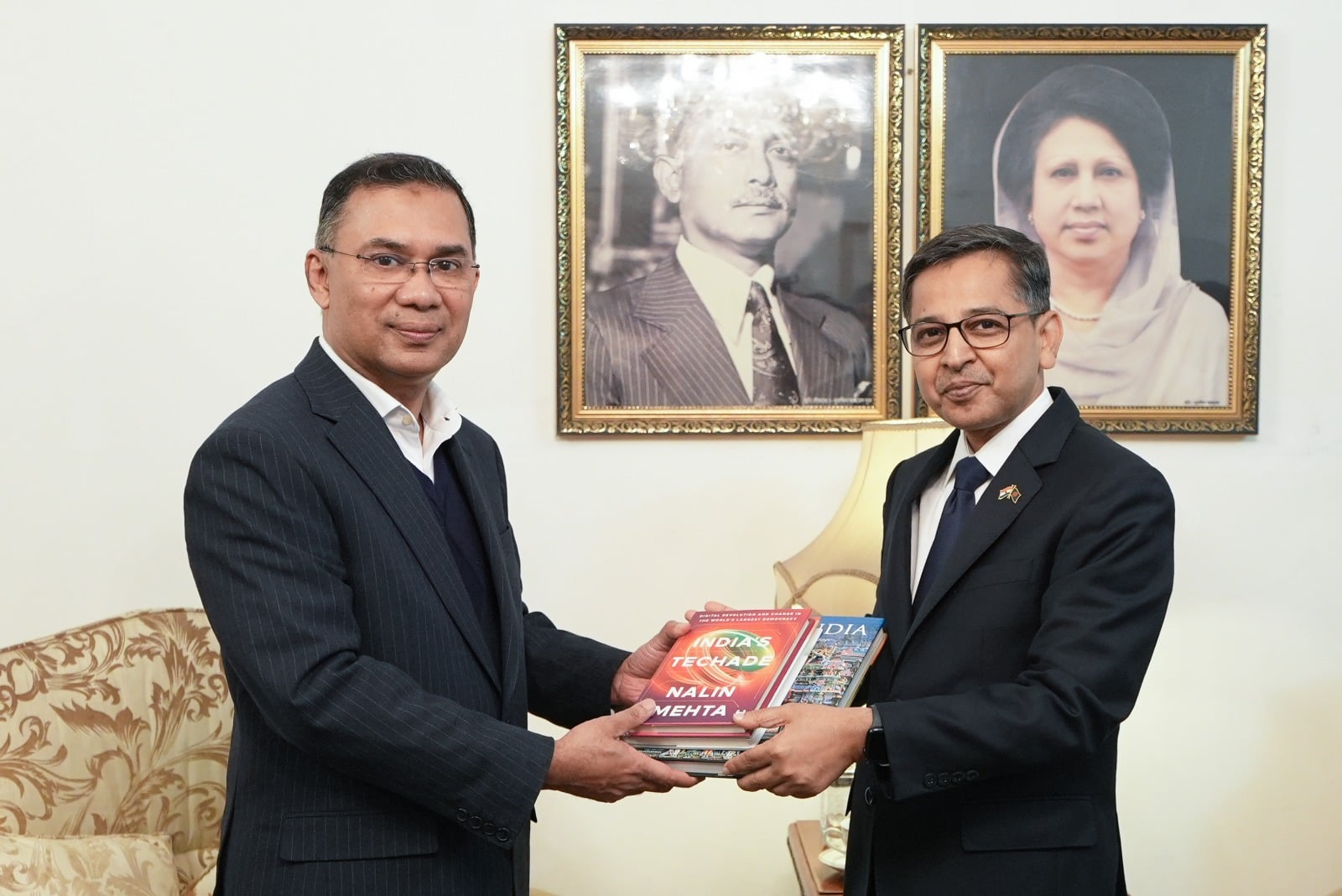Indian High Commissioner meets Tarique Rahman