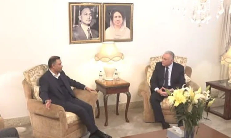 Egyptian Envoy meets Tarique Rahman