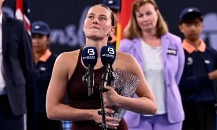 Ukraine's Kostyuk defends 'conscious choice' to speak out about war