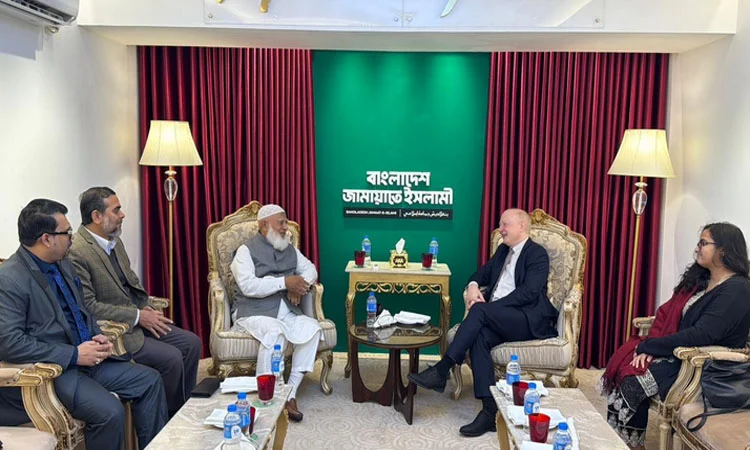 German Ambassador pays courtesy call on Jamaat Ameer
