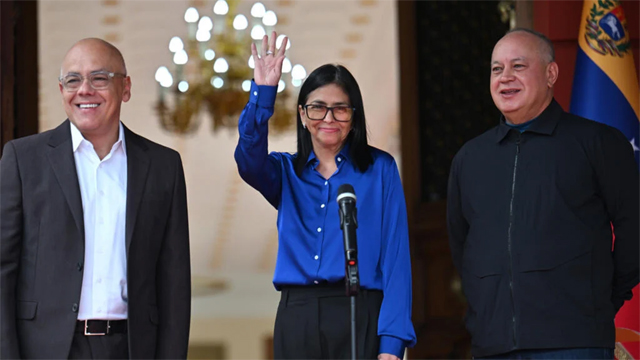 Trump praises 'terrific' new Venezuela leader after call