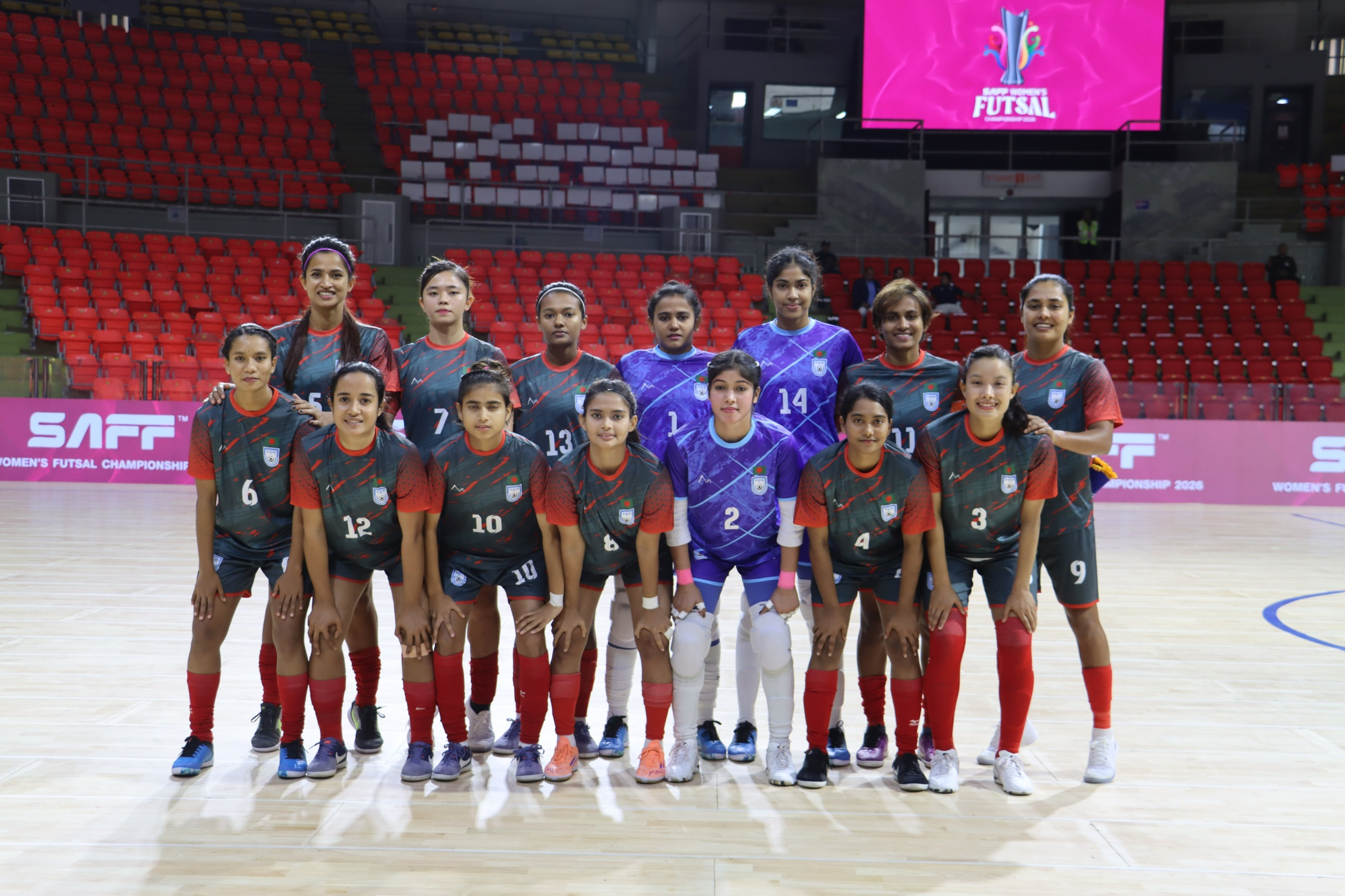 Bangladesh makes winning start in SAFF Women’s Futsal