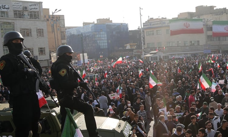 Iran protest death tolls