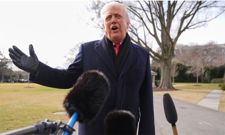 Trump says 'thank you' to Iran for not hanging protesters