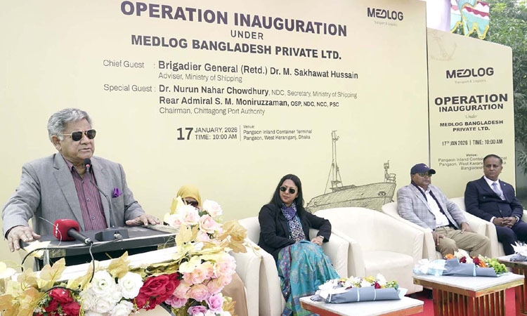 Restart of Pangaon ICT opens new horizon in port management: Sakhawat