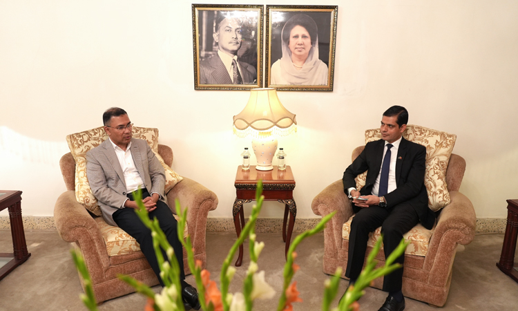Nepal Ambassador meets Tarique Rahman