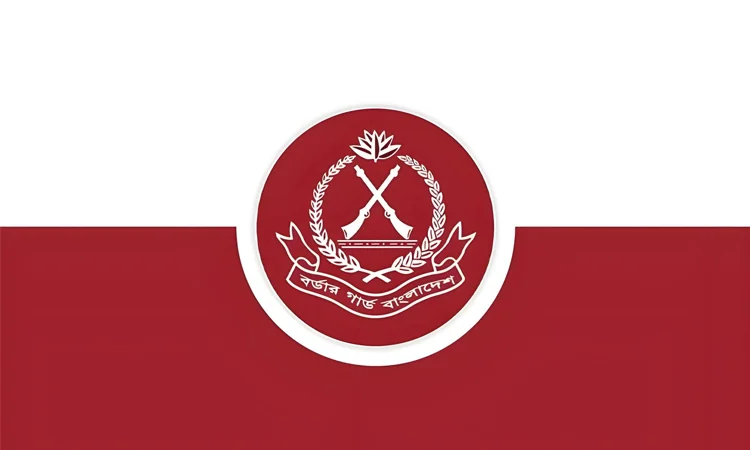 BGB deployed in front of EC building at Agargaon