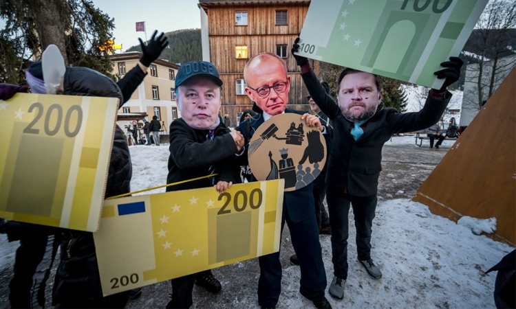 Surging billionaire wealth a political threat, Oxfam warns as Davos opens