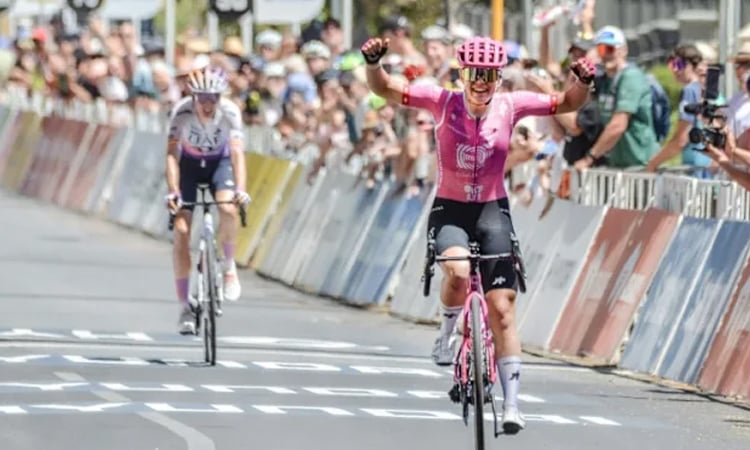 Switzerland's Ruegg sprints to second Tour Down Under title