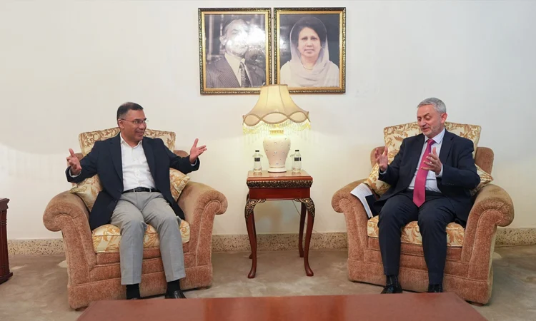 EU delegation meets Tarique Rahman 