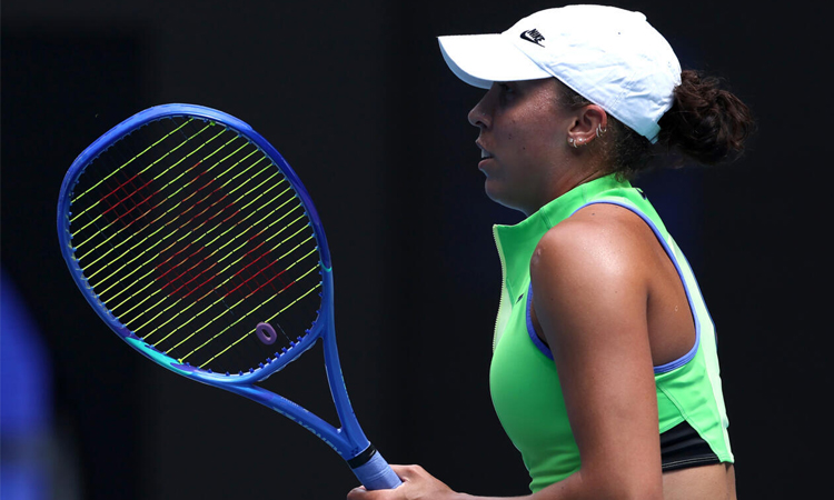 'Very nervous' Keys makes shaky start to Australian Open title defence