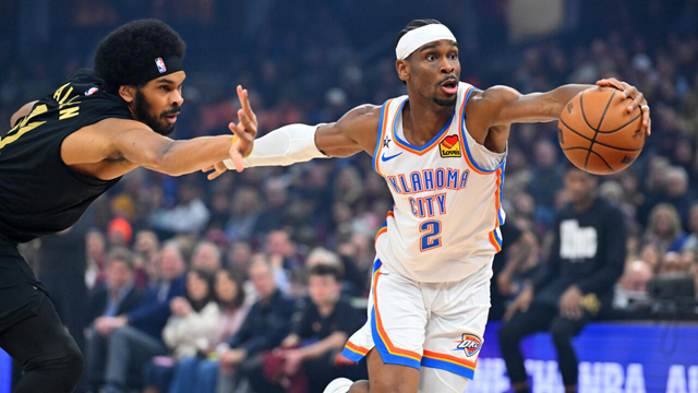 Gilgeous-Alexander leads Thunder in rout of Cavaliers
