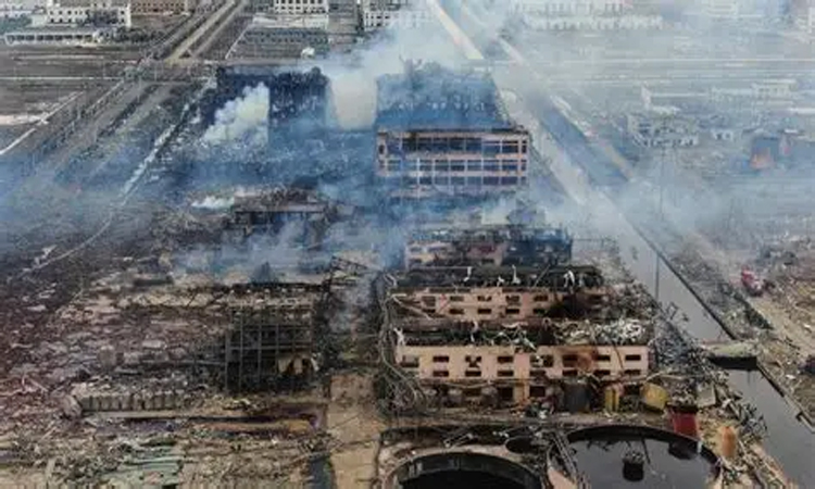 China factory explosion death toll rises to 9