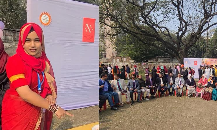 Unique 'Sunbathing Festival' held in Rajshahi