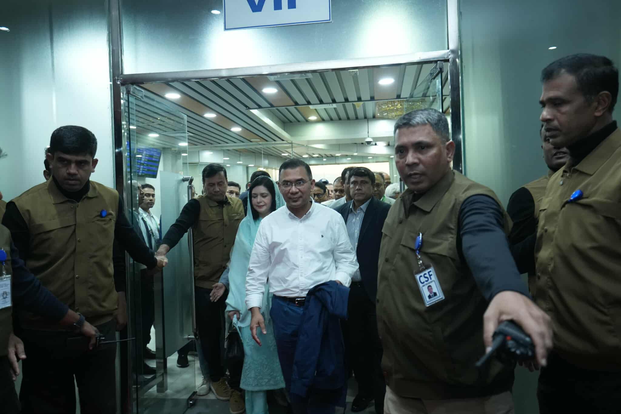 Tarique Rahman reaches Sylhet to begin election campaign