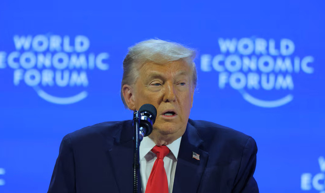 Stocks track Wall St rally as Trump cools tariff threats in Davos