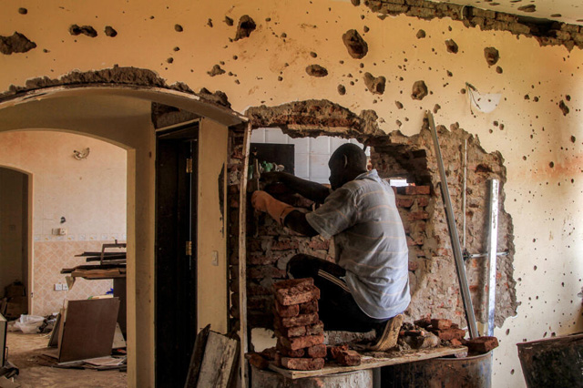 Sudanese slowly rebuild their war-ravaged capital