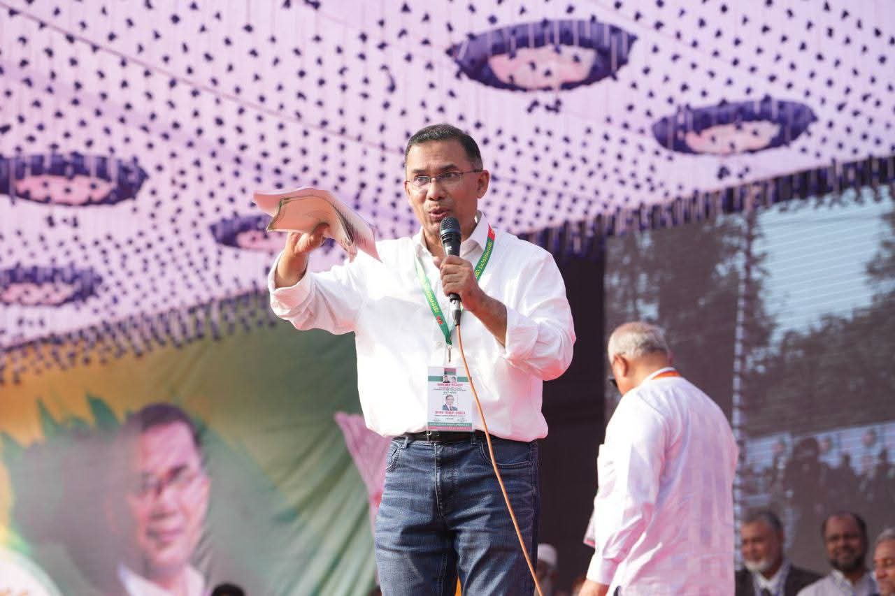 Tarique Rahman calls for restoration of voting rights, democracy
