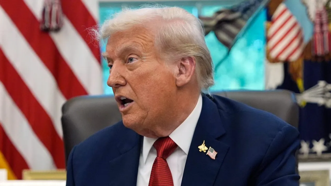 Trump, at Board of Peace, says Hamas must disarm or it will be the 'end of them'